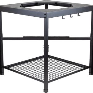 BASTE kamado tafel voor 18 en 21 inch kamado - Staal