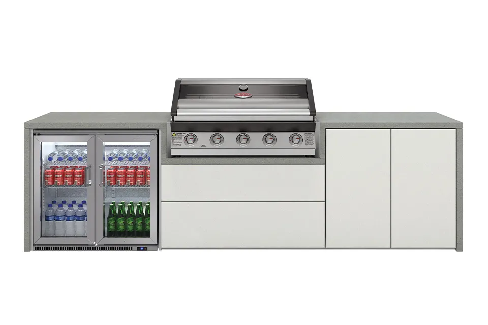Beefeater | Buitenkeuken Element Harmony 5 Brander | Double Fridge Pack Modules Only 1 Beefeater | Buitenkeuken Element Harmony 5 Brander | Double Fridge Pack Modules Only