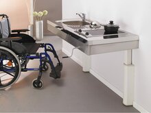 De Beste Shopper 2 Keukenblok 120cm in hoogte verstelbaar RAI-0033