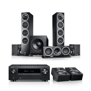 "THEATER 500 Surround + DENON X3800H Dolby Atmos "5.1.2""