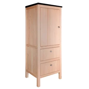 Trendhout | Buitenkeuken Buffet Module H | Hoge Koelkast Kast