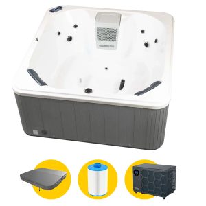 W'eau Skye spa met warmtepomp - 4 persoons